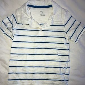toddler boys striped polo shirt